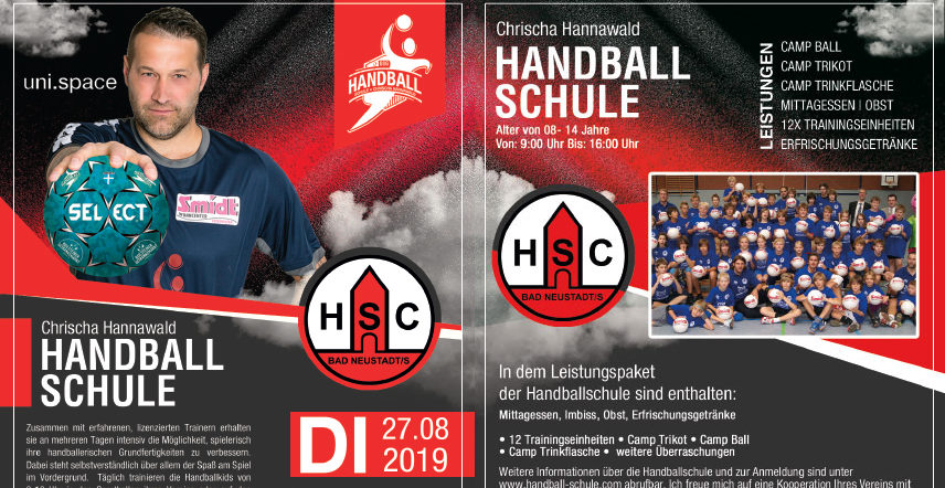 HSC Bad Neustadt – Sommercamp mit Chrischa Hannawald