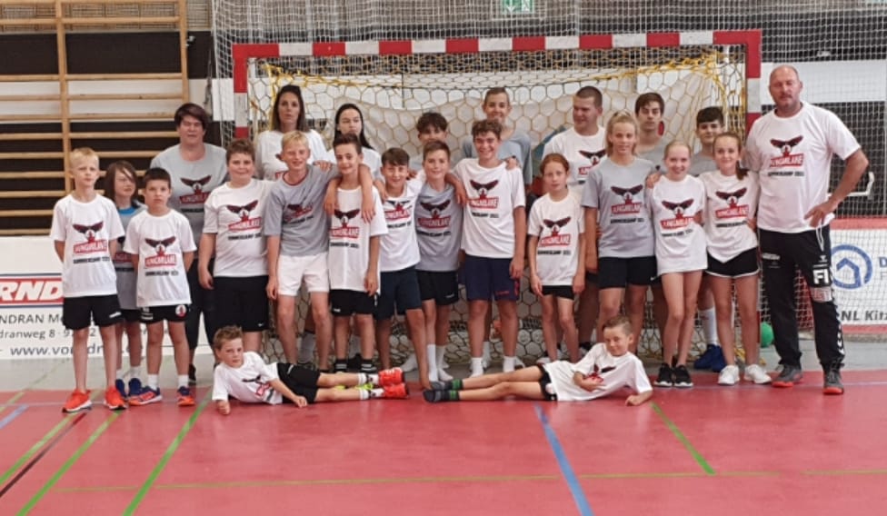 Jungmilane Sommercamp 2021: Handball – Spaß – Handball