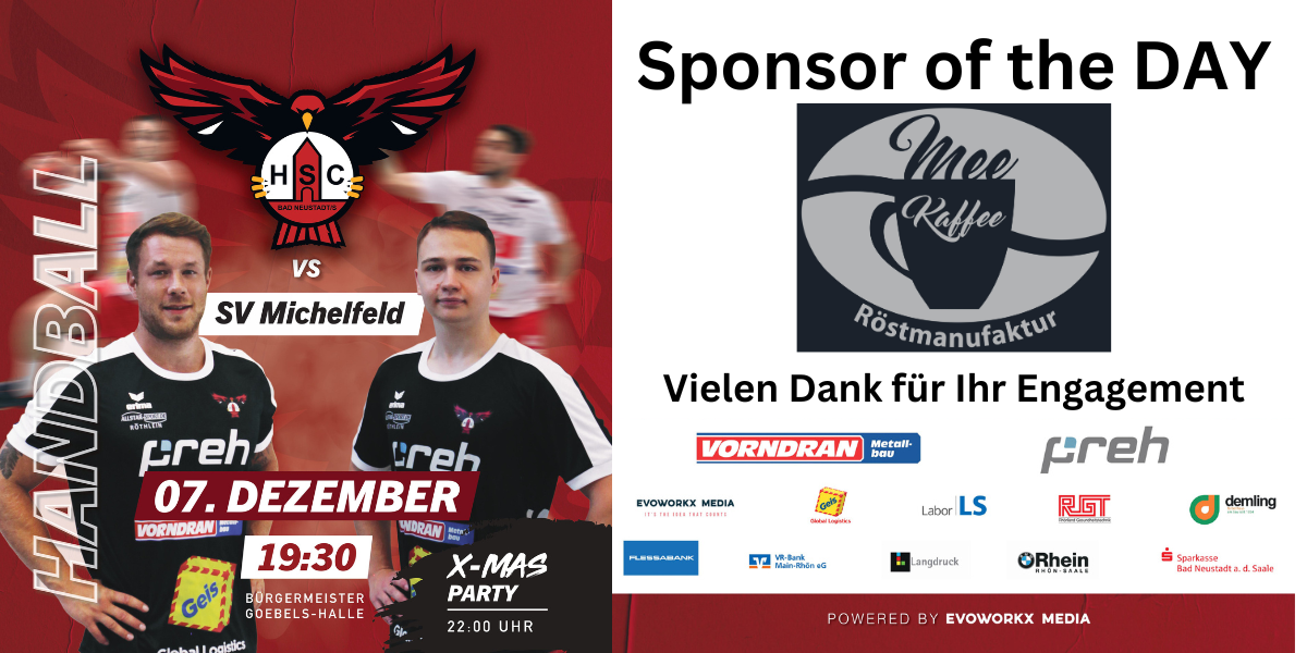 Heimspiel HSC vs SV Michelfeld