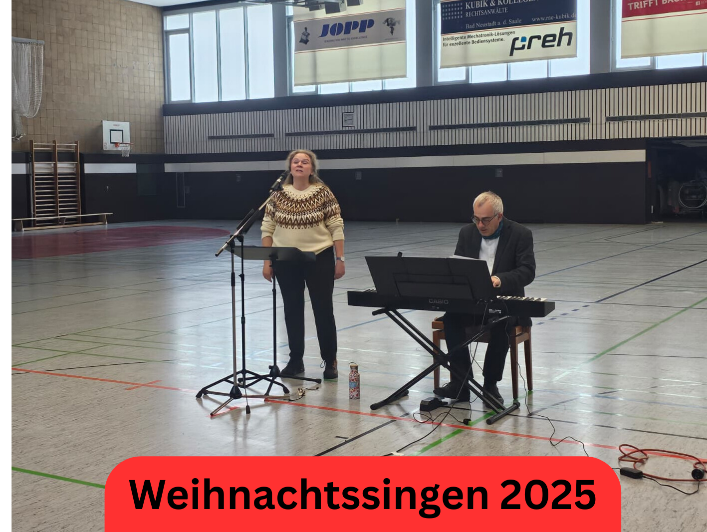 Bad Neustädter Weihnachtssingen – HSC & die Singschule der Christuskirche