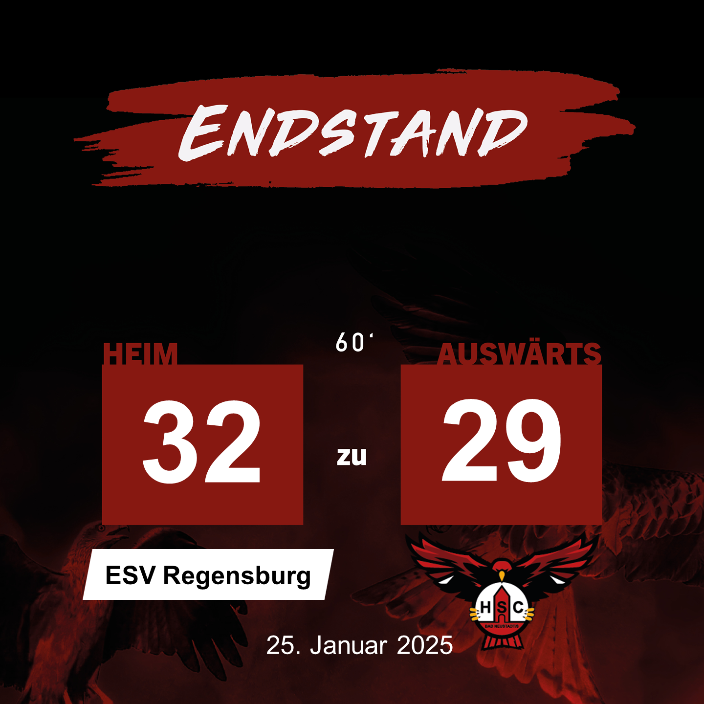 Auswärtsniederlage gegen ESV 27 Regensburg