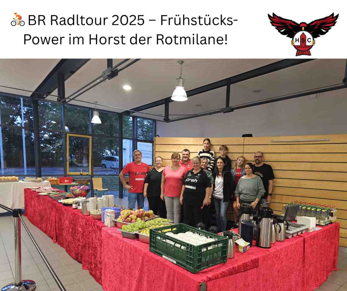 BR Radltour 2025 – wir waren dabei – Backstage mit Frühstückspower
